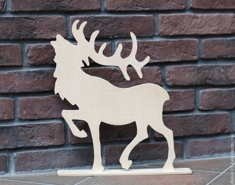 Новогодние фигурки для выпиливания