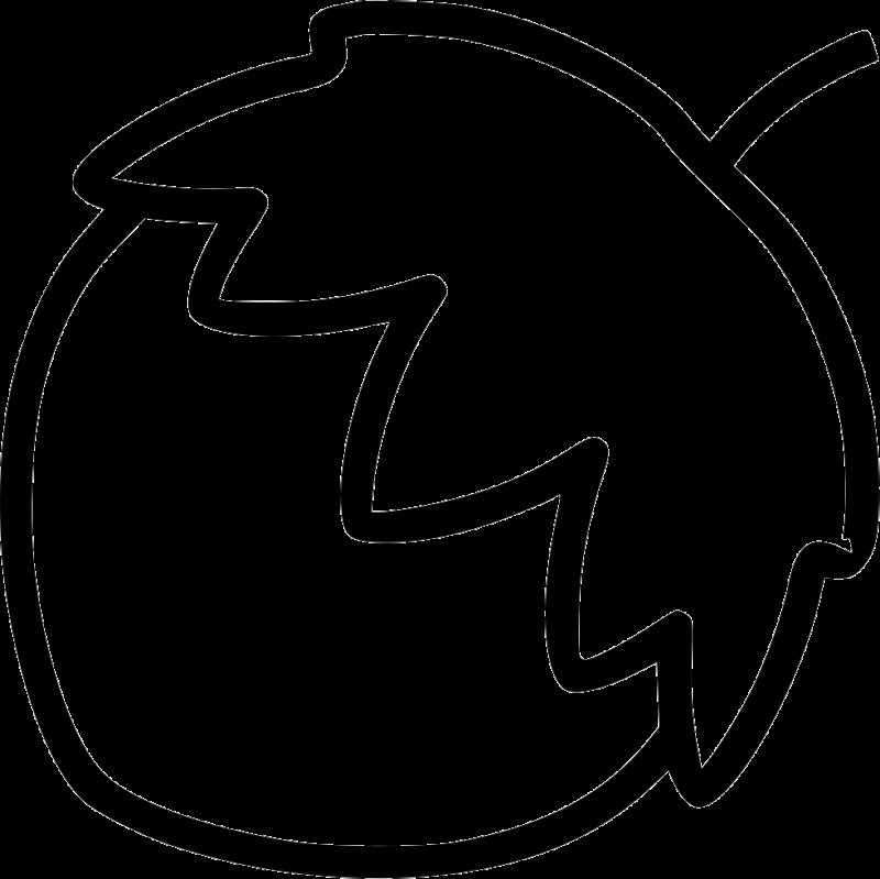 Орех контур