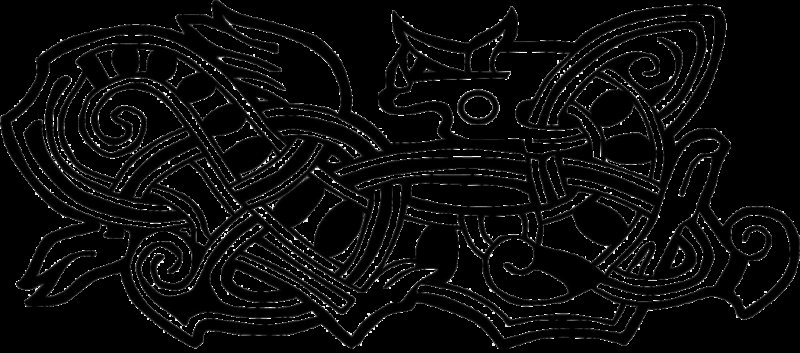 Стиль Борре Викинги орнамент