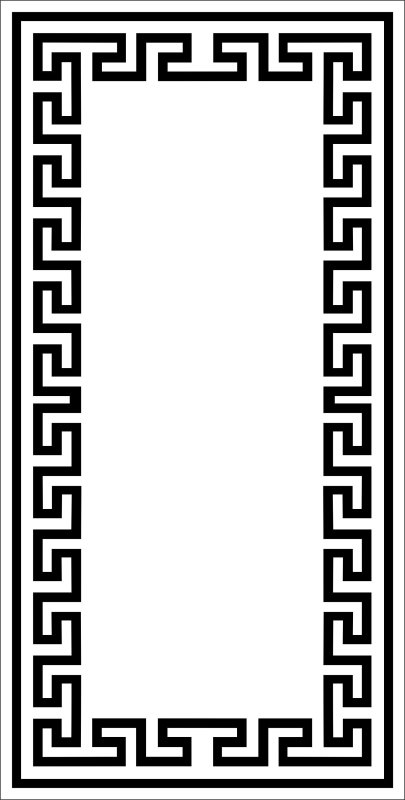 Римский орнамент Меандр