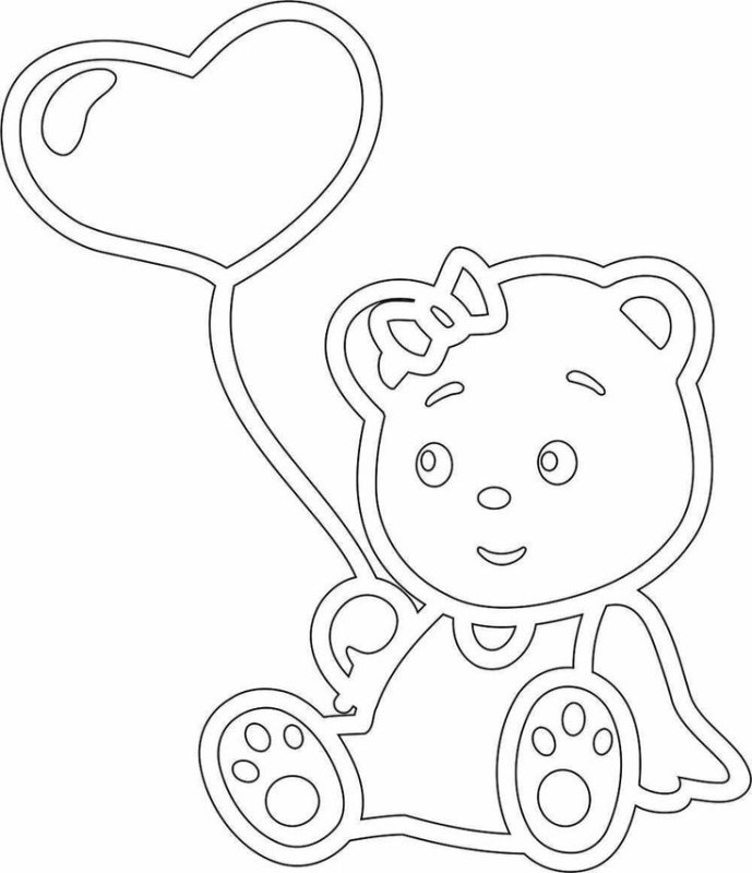 Детские трафареты для вырезания