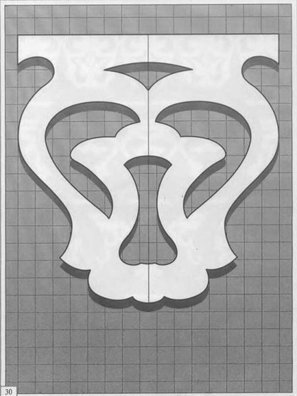 Пропильная прорезная резьба по дереву лобзиком