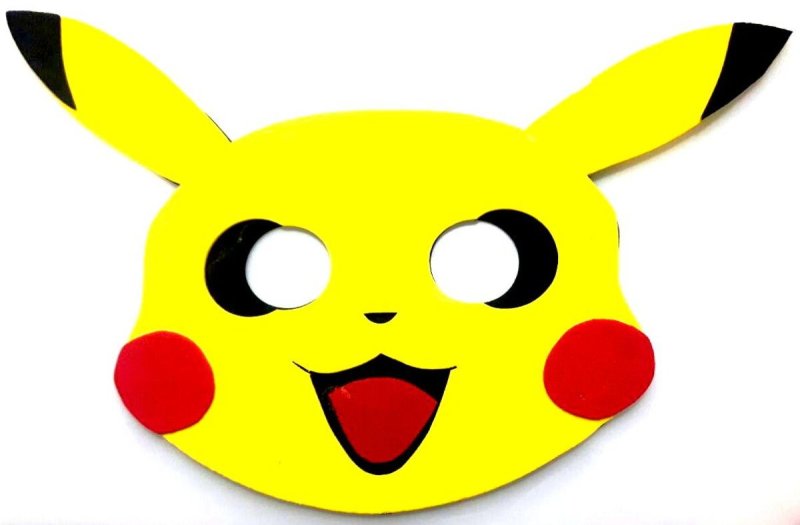 Маска Пикачу