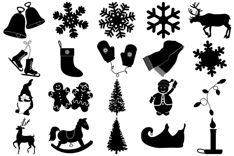 Новогодние элементы