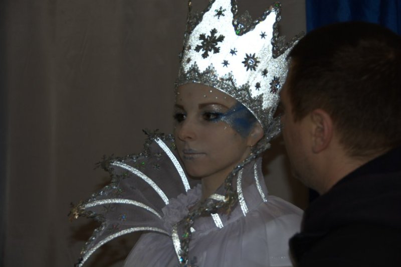 Воротник снежной королевы