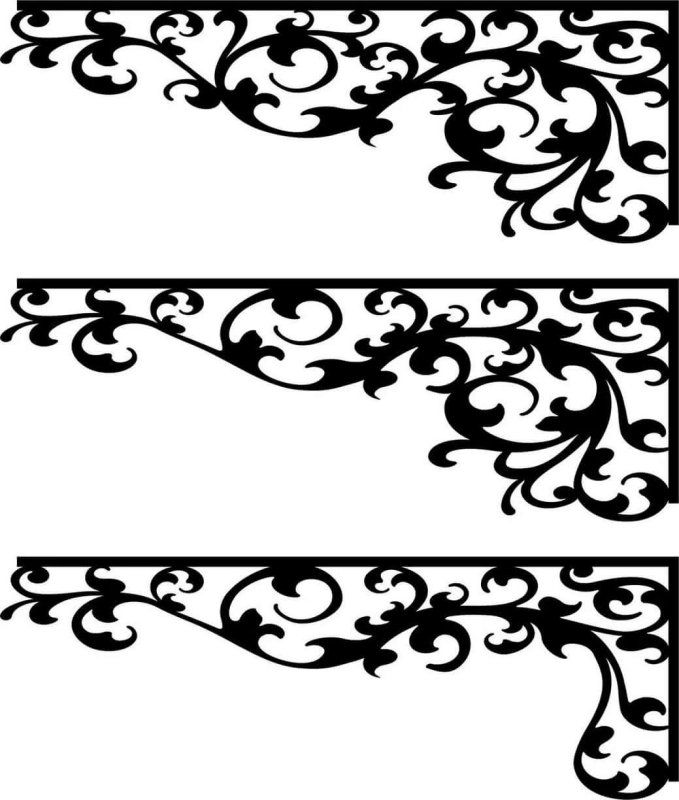 Трафарет узоры