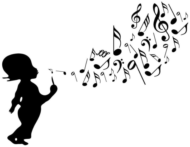 Силуэты музыкантов