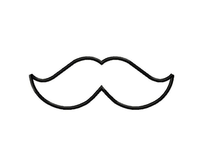 Усы раскраска