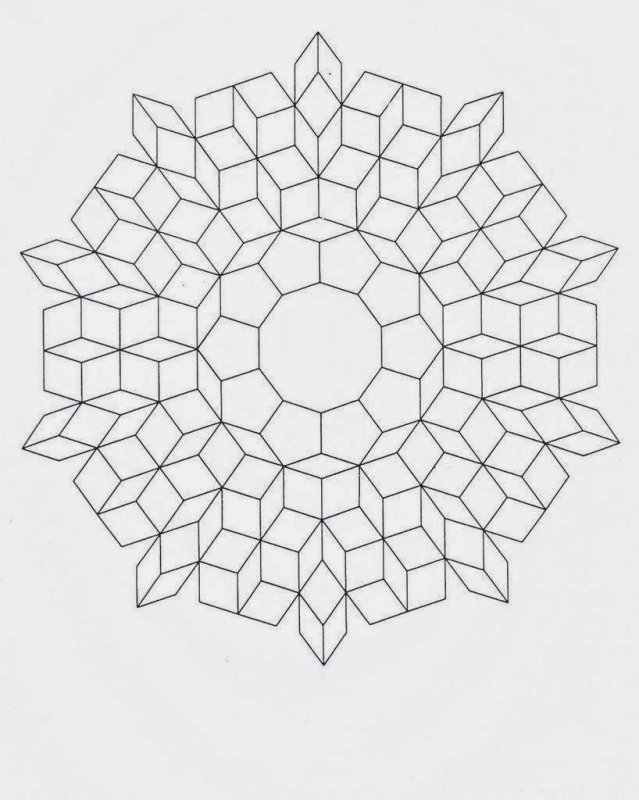 Трафарет "геометрический"