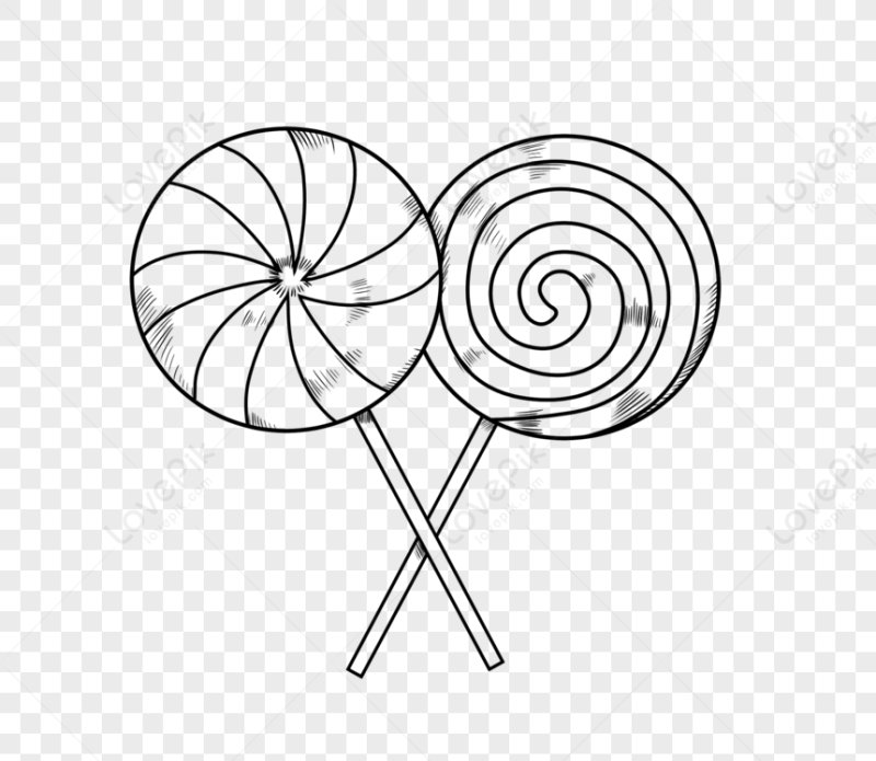 Разукрашки леденцы