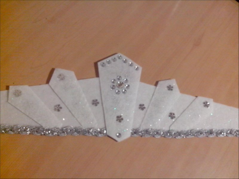 Стоячий воротник снежной королевы