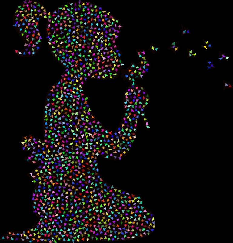 Силуэтные рисунки