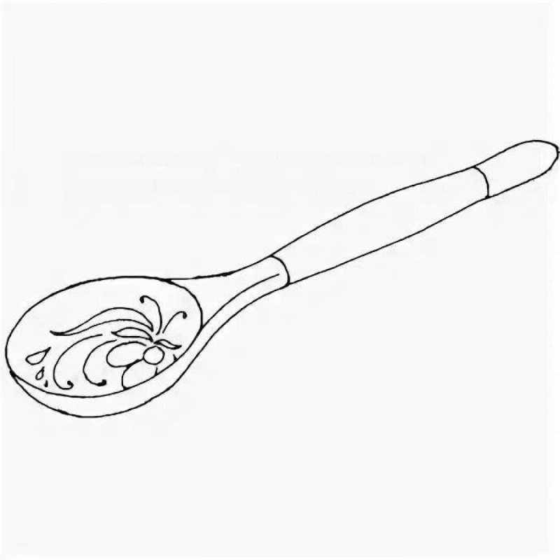 Деревянные ложки для раскрашивания