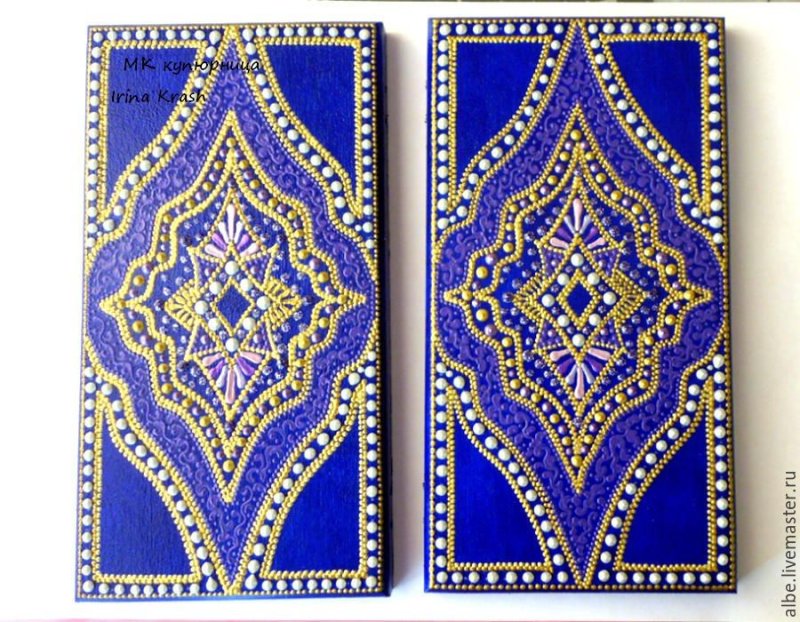 Точечная роспись орнамент