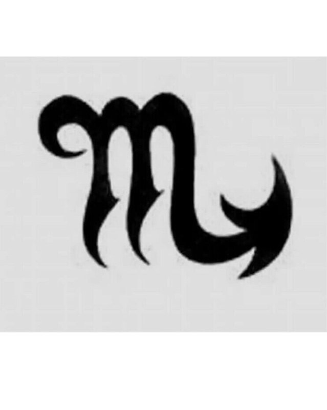 Скорпион эскиз