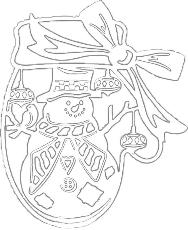 Новогодние вырезалки