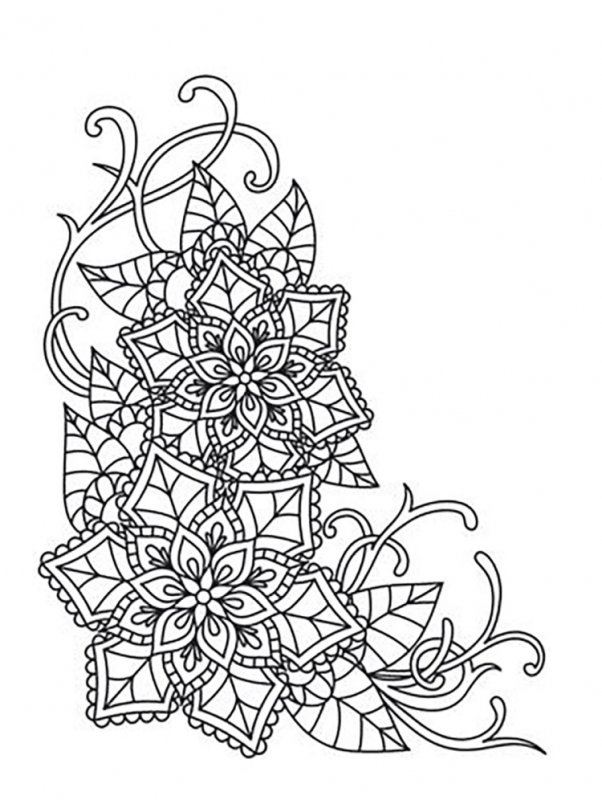 Узоры для точечной росписи