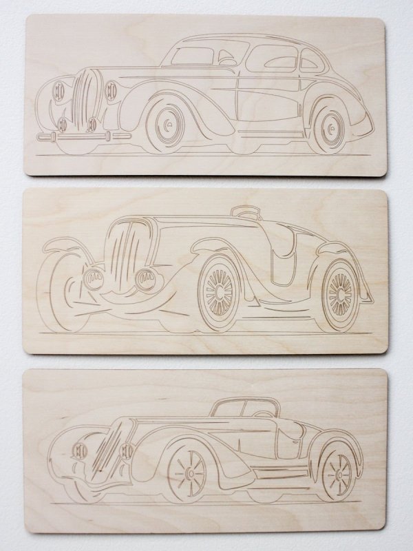 Автомобиль для выжигания