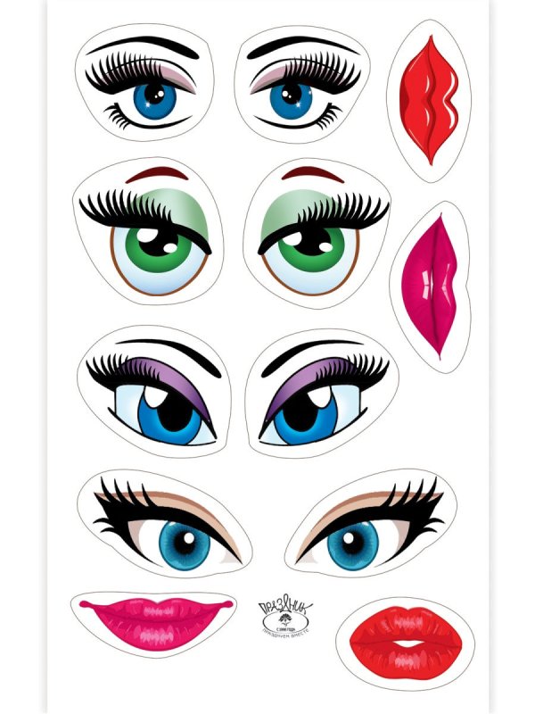 Глаза для шаров