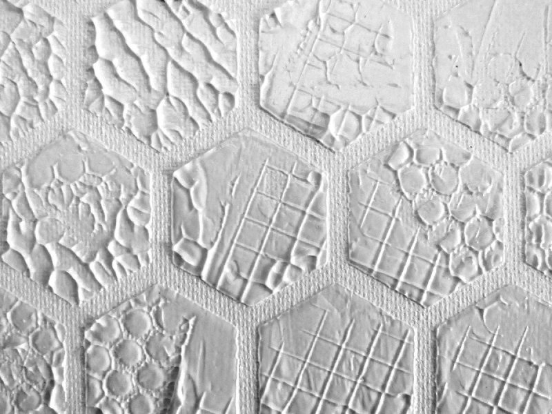 Декоративная штукатурка соты