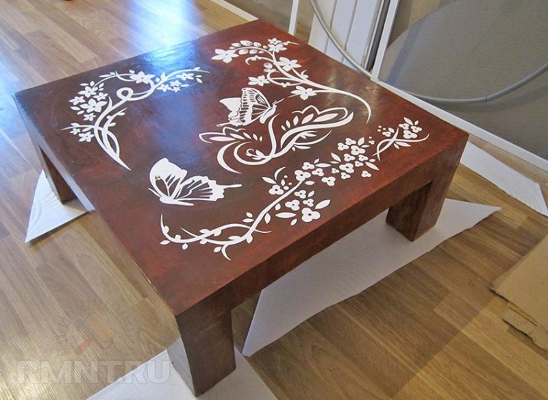 Трафареты для декора стола