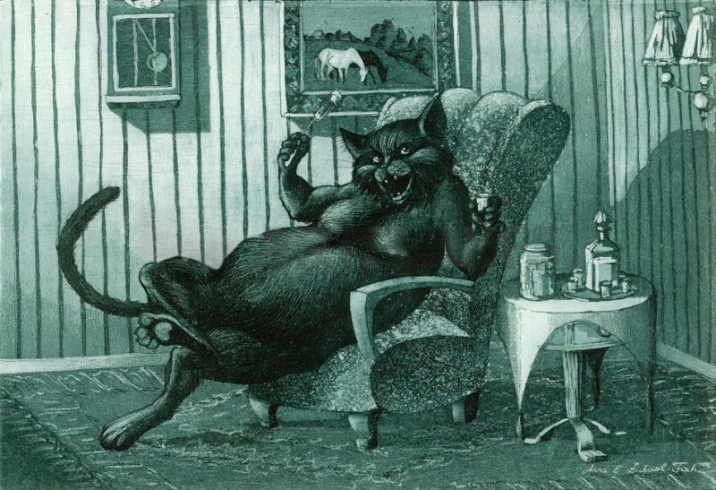 Кот Бегемот из мастера и Маргариты