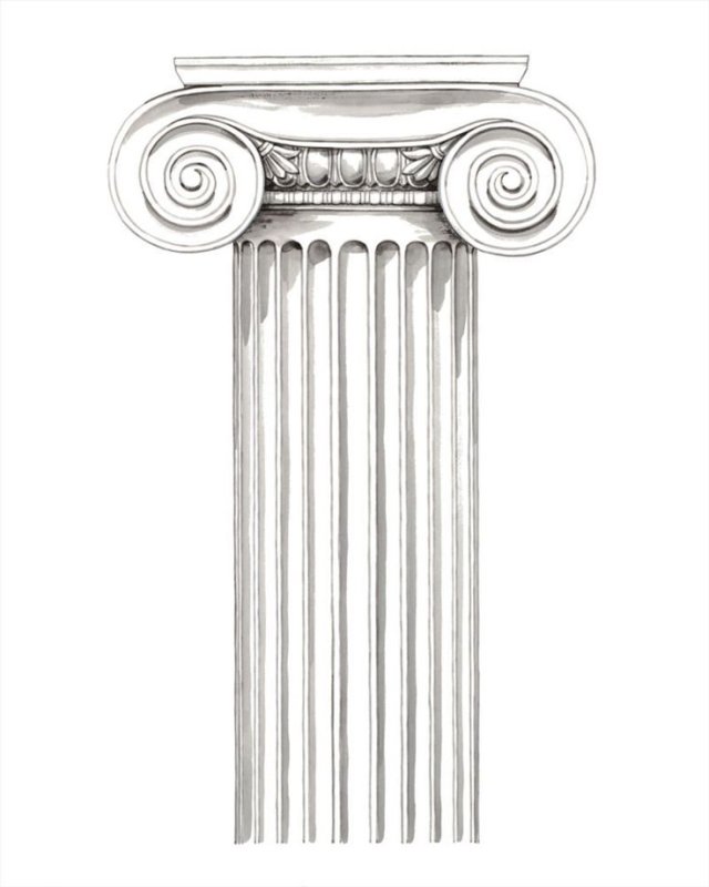 Ионический ордер древней Греции