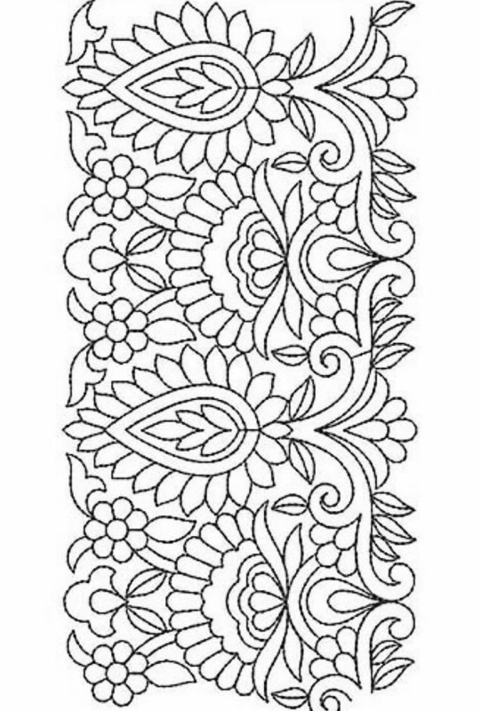 Точечная роспись трафареты