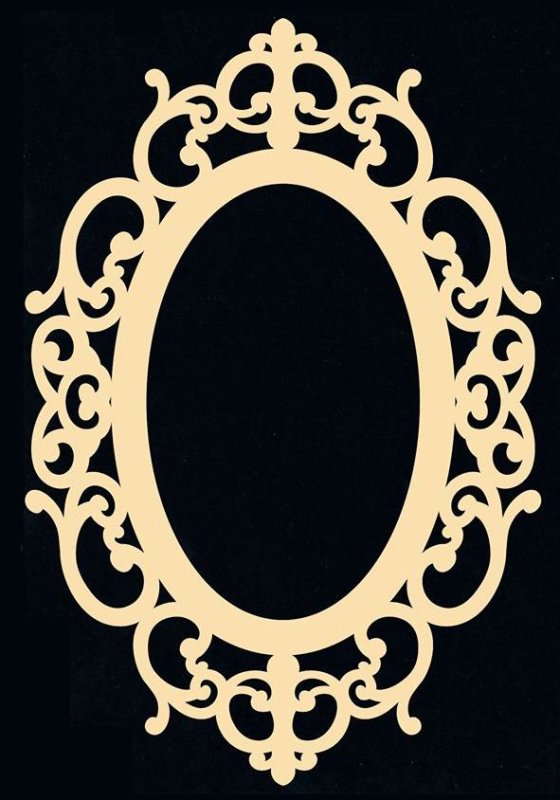 Ажурная рамка для зеркала