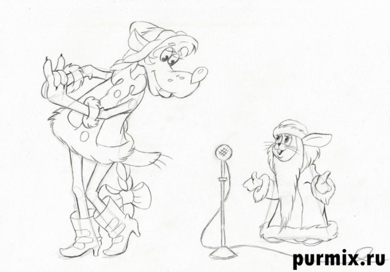 Волк из ну погоди рисунок