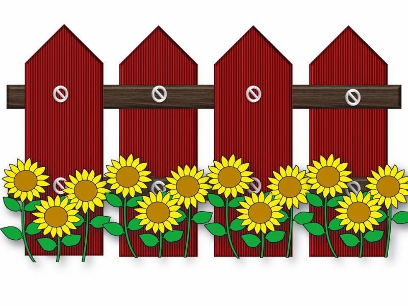 Сказочный заборчик