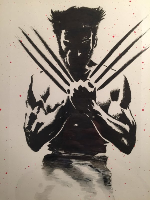 Росомаха черная