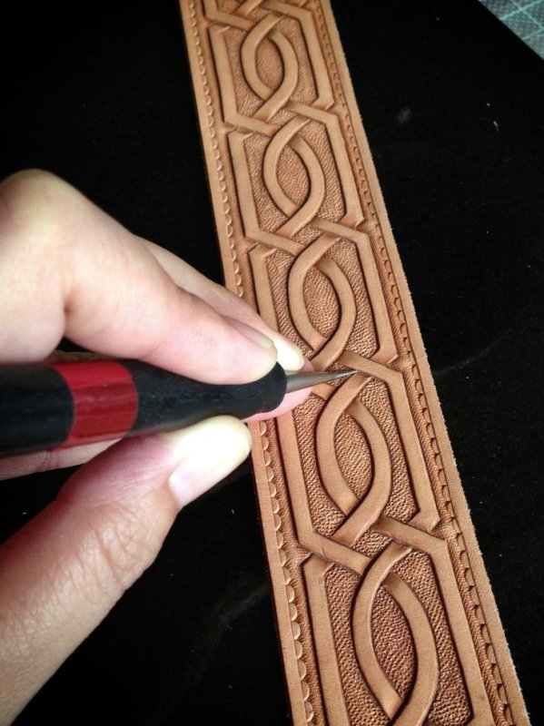 Трафареты для тиснения на коже