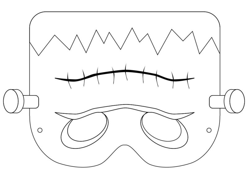 Распечатка маски для лица