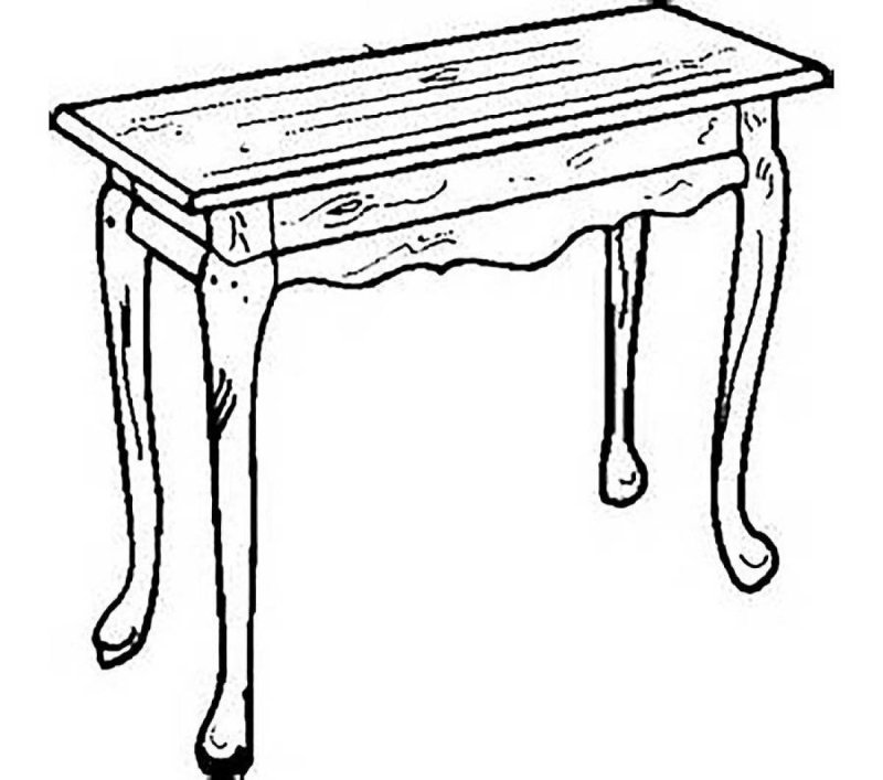 Столик раскраска для детей