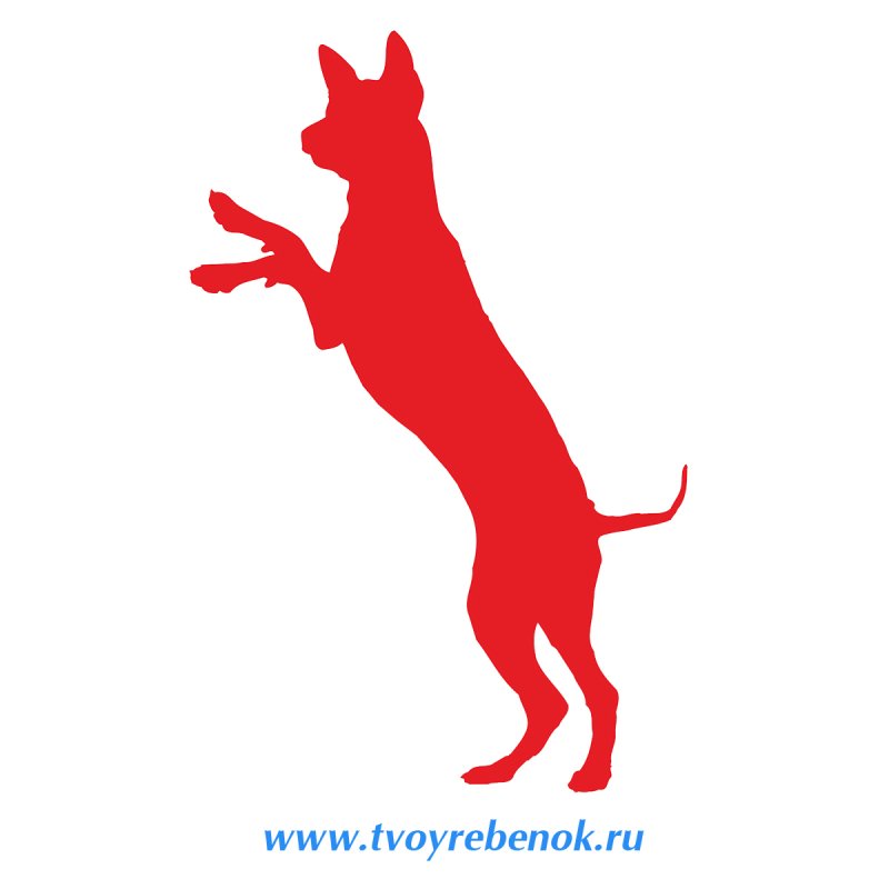 Трафареты для 3д ручки собака