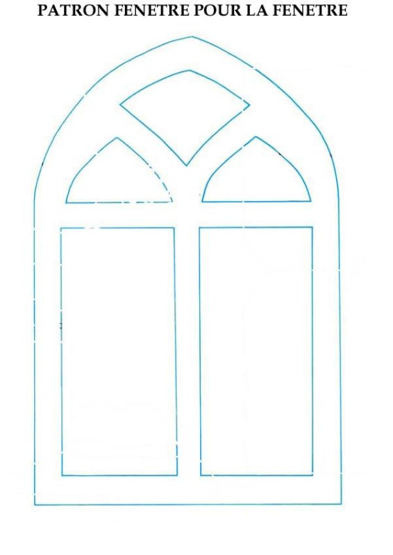 Трафареты окон и дверей