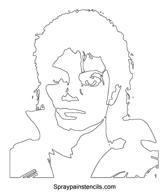 Нарисовать Майкла Джексона