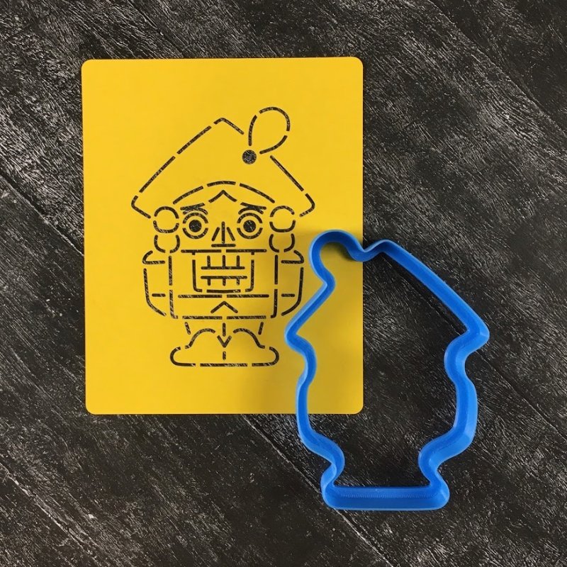 Формочка для пряника Щелкунчик