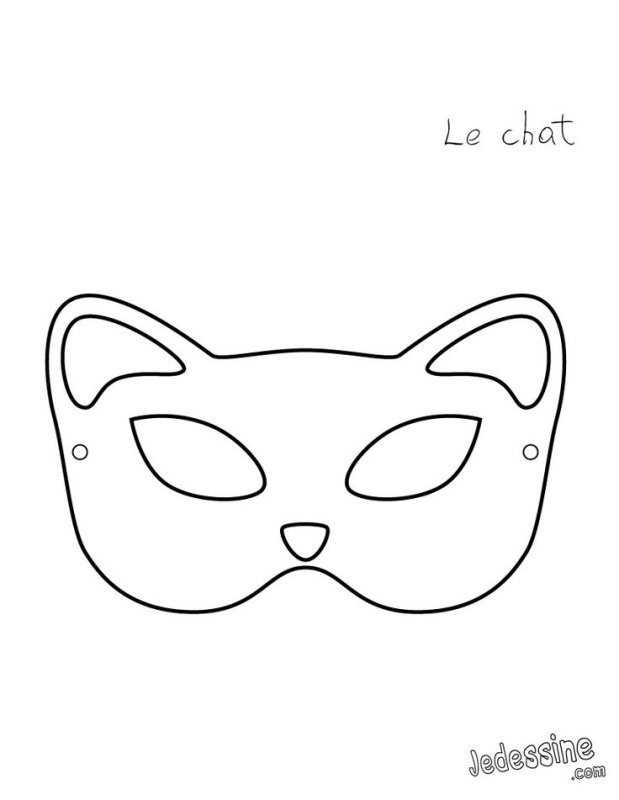 Маска кота