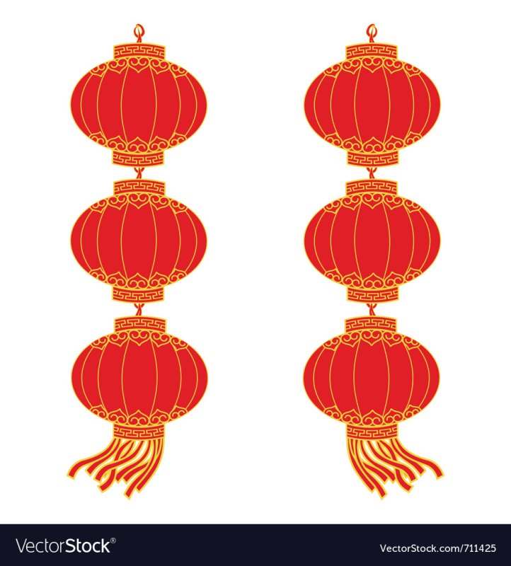 Гирлянда китайские фонарики