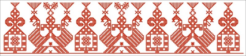 Карельские орнаменты и узоры Калевалы