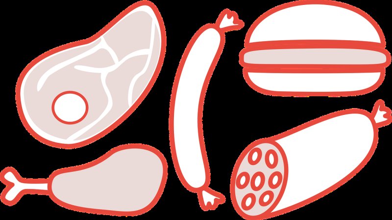 Колбаса трафарет