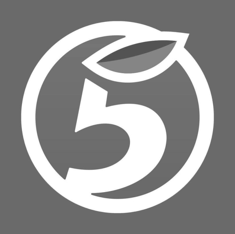 Логотип Пятерочка раскраска