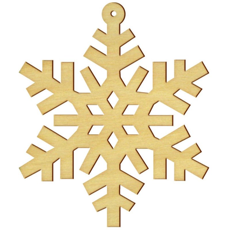 Снежинка для выпиливания