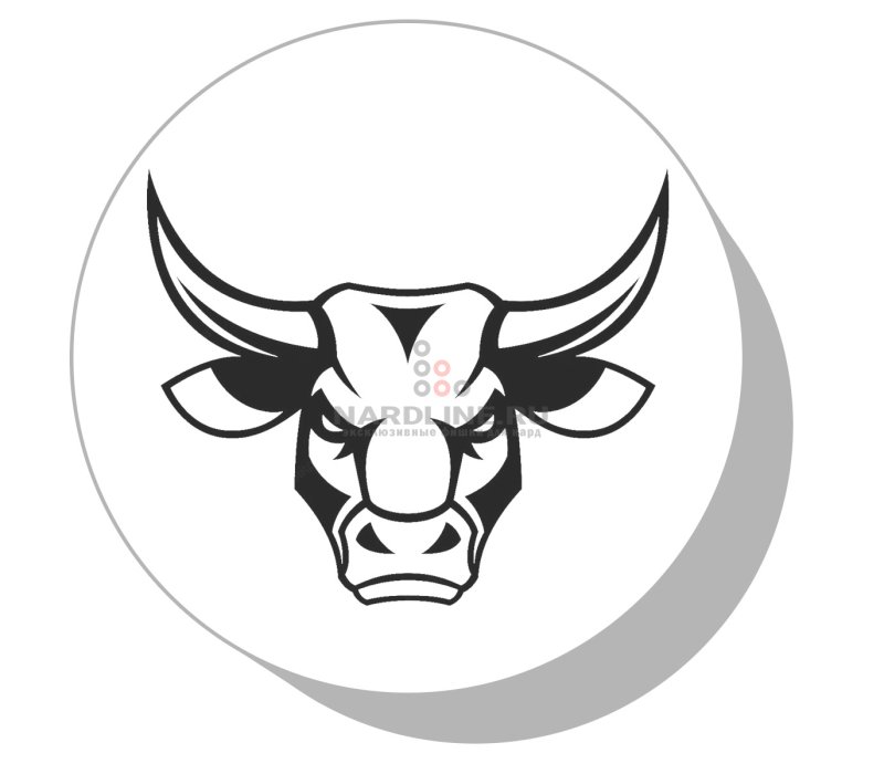 Очертания головы быка