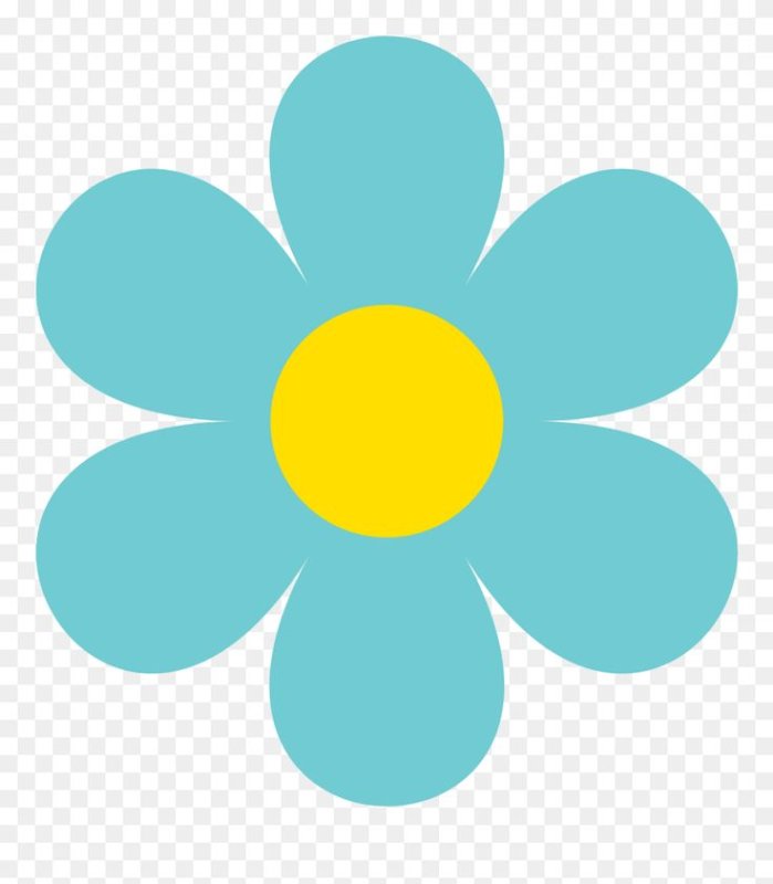 Цветочки разных цветов для детей