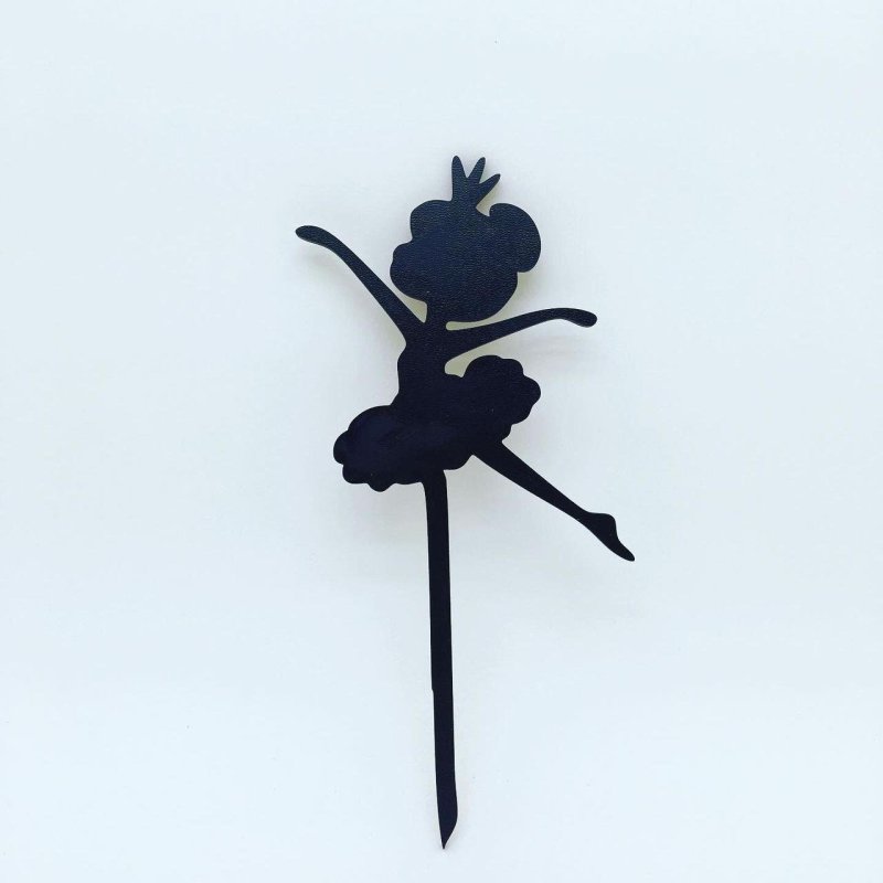 Силуэт маленькой балерины