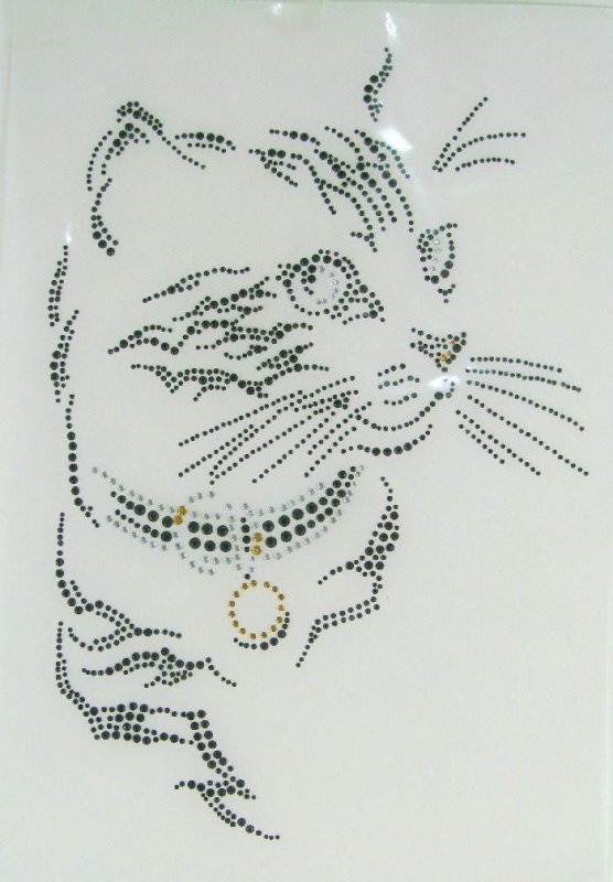 Точечная роспись по стеклу трафареты