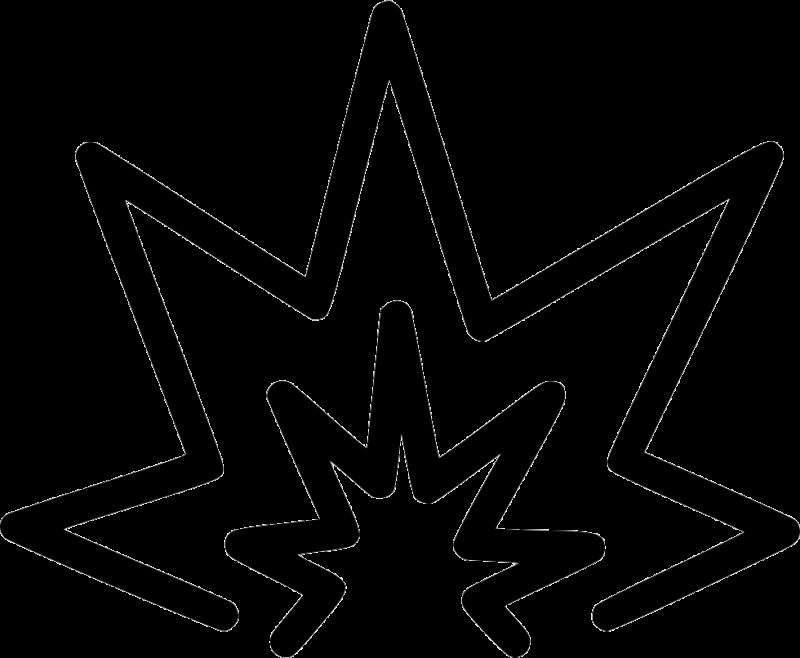 Пиктограмма взрыв